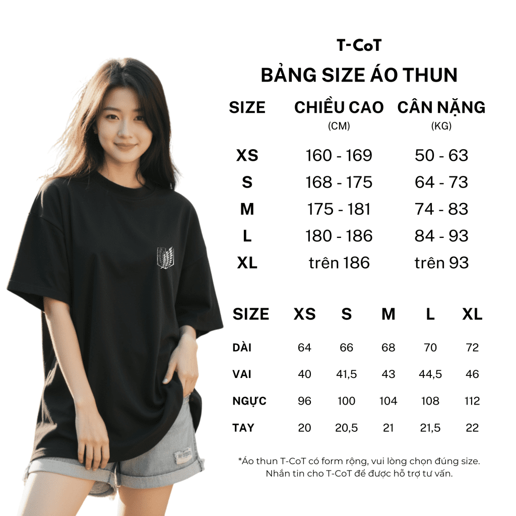 bảng size